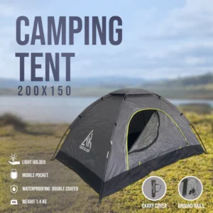 Menual-Tent-200-x-150.webp 2 Person Manual Camping Tent 200×150 – Lightweight Outdoor Tent for Camping & Hiking