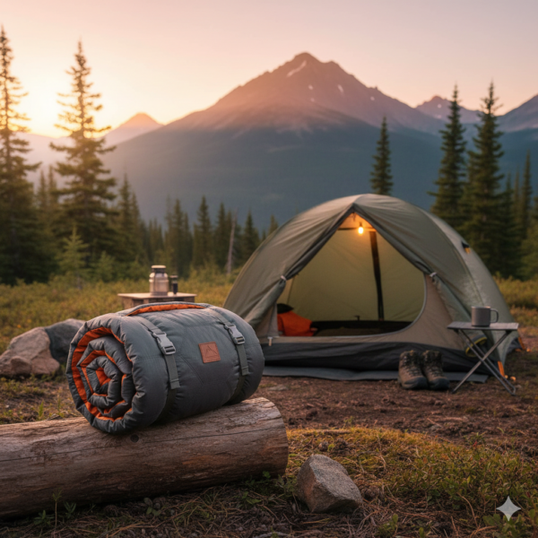 Sleeping Bag Image 2 Camping Sleeping Bag – Lightweight & Warm Outdoor Sleeping Bag for Trekking and Travel