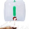 20L Foldable Water Bag with Tap – Collapsible Camping Water Storage Container